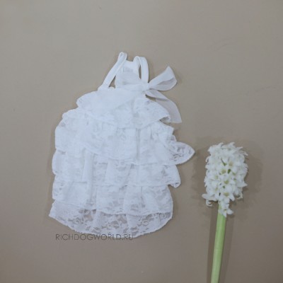 4210 BH   ,  "Romantic Dress - WHITE"