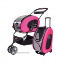 6000 RT Сумка-коляска для собак 5 в 1, розовая "Combo"