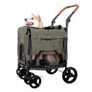FS1880-AG  Коляска для собак весом до 25 кг, хаки "Gentle Giant Pet Wagon"