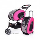 6000 RT Сумка-коляска для собак 5 в 1, розовая "Combo"