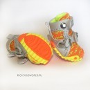 803 SA Спортивные ботинки, оранжевый + желтый "4 Seasons Double Colour"