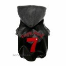 163 PA-CT Куртка для собак черная "Lucky 7"