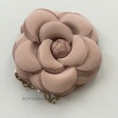 2186 BH Украшение на шею для собак, пыльно-розовое "Camellia DARK PINK"
