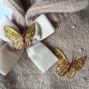 PE17-P15 Свитер бежевый "For Pets Only - Butterfly Sweater" (Италия) (XS)