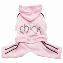 083 PA-OR Спортивный костюм для собак, розовый "Chick" (XL)