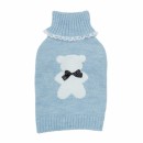 032 PA-SW Свитер для собак, голубой "Bear Sweater"