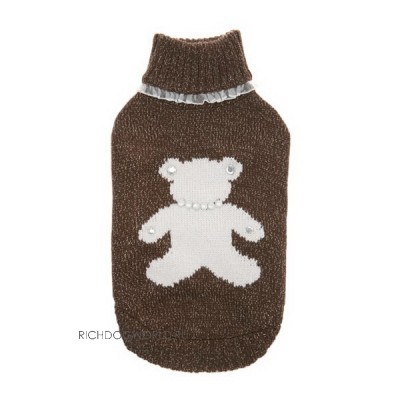 037 PA-SW   ,  "Jewelled Bear Sweater"