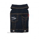 460 PA-OW Безрукавка джинсовая, темно-синяя #780 "OHKIO Denim Vest" (от S до XL)
