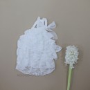 4210 BH Сарафан для собак, белый "Romantic Dress - WHITE"