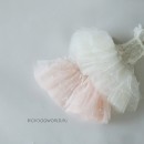 4204 BH Платье-пачка (ПЕРСИКОВАЯ) "Lace Pearl Tutu PINK"
