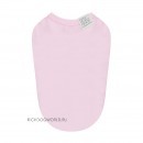 586 PA-TS Майка ОДНОТОННАЯ, розовая #501 "Puppy Angel MAC Daily Sleevelss T-shirts"