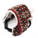 131 PA-AC Шапка для собак, красная "Eskimo Hat" (S)