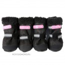 0042-2023 Сапоги зимние РП с усиленным носком "For My Dogs - Black Boots", черные
