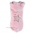 217 PA-OW Жилетка для собак, розовая "Star Boa" (L)