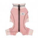 413 PA-OW Спортивный костюм утепленный для собак-девочек, розовый #501 "ANGELER Overalls For Girls" (M/L)
