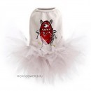 170 PA-DR Платье для собак, бежевое #15 "Angel Monsters TUTU Dress"