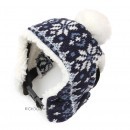 131 PA-AC Шапка для собак, синяя "Eskimo Hat" (S)