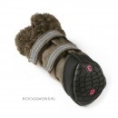 0043-2023       "For My Dogs - Dark Olive Boots", -