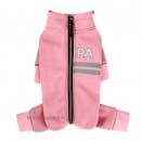 362 PA-OW Спортивный  костюм утепленный для собак-девочек, розовый #501 "Active Polar Overalls For Girls"