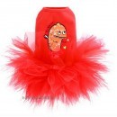 170 PA-DR Платье для собак, красное #320 "Angel Monsters TUTU Dress"