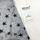 8901 MD  ,  "Stars Miioko Sleeveless T-shirt/ GREY"