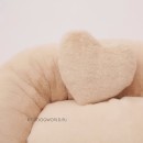 8302 MD  PREMIUM -,   "Furry Heart Bed" (M)  
