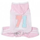 072 PA-OR Спортивный костюм для собак, розовый "Sporty Gym" (S, XL)