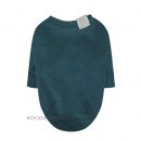 304 PA-TS Лонгслив ОДНОТОННЫЙ, сине-зеленый #721 "Puppy Angel Daily T-shirt Long Sleeve" (только S!)